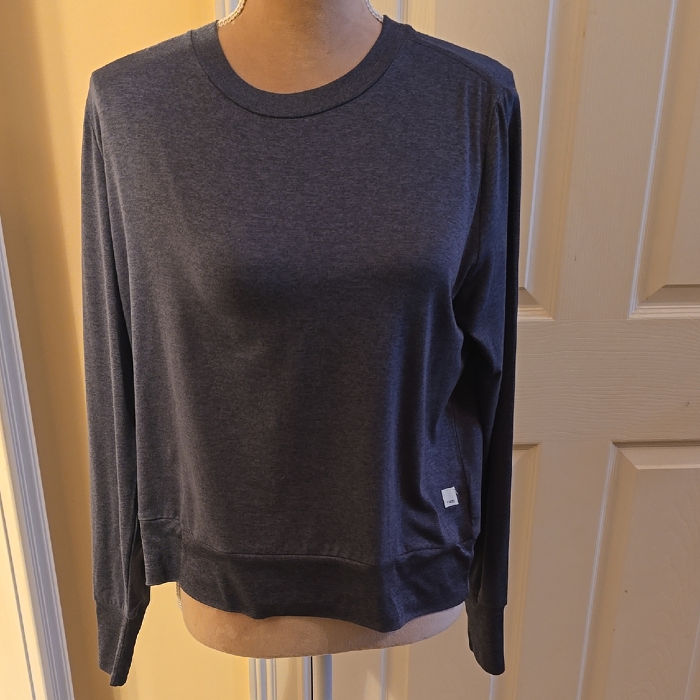 Vuori Gray Crewneck Sweatshirt
